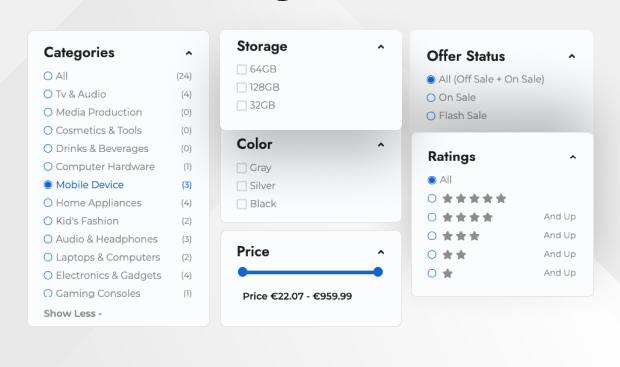Instant Product Search